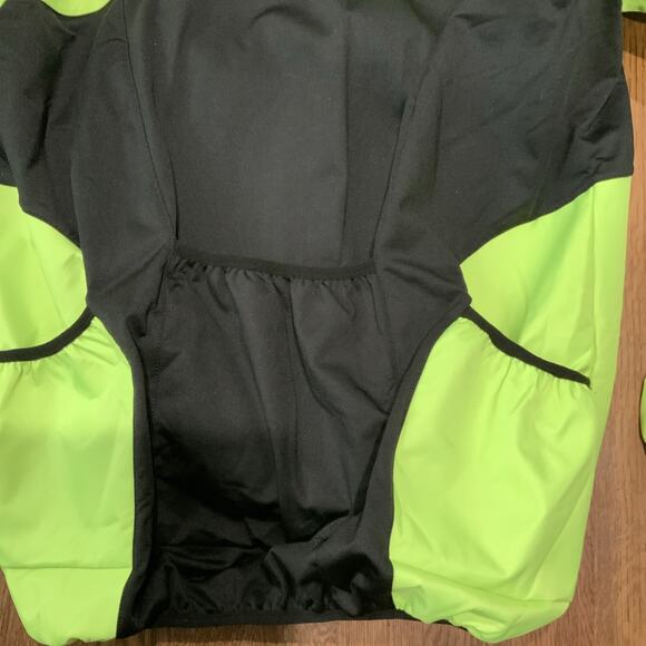 NWT Sponeed Men Elite Neon Yellow Thermal Riding Cycling Full Zip Jacket Large - Picture 8 of 16